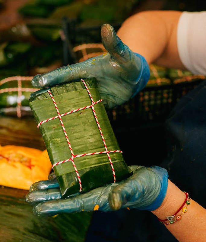 Vegan Hallacas - Arepa & Co - Venezuelan Restaurant